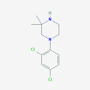 1-(2,4-Dichlorophenyl)-3,3-dimethylpiperazine