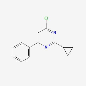 4-Chloro-2-cyclopropyl-6-phenylpyrimidine