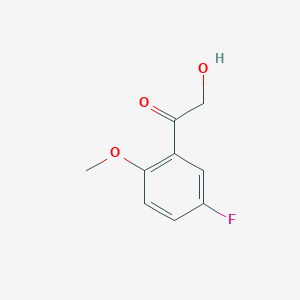 molecular formula C9H9FO3 B11722576 5'-Fluoro-2-hydroxy-2'-methoxyacetophenone 