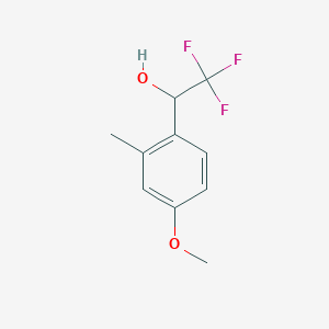 2,2,2-Trifluoro-1-(4-methoxy-2-methylphenyl)ethan-1-ol