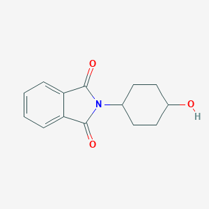 molecular formula C14H15NO3 B117226 2-(trans-4-Hydroxycyclohexyl)isoindoline-1,3-dione CAS No. 99337-98-1