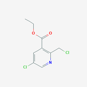 Ethyl 5-chloro-2-(chloromethyl)pyridine-3-carboxylate