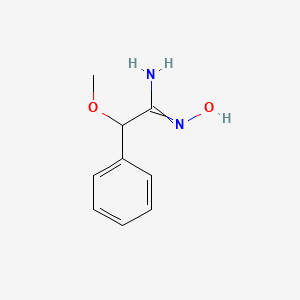 N'-hydroxy-2-methoxy-2-phenylethanimidamide