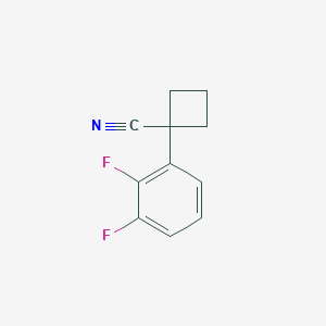 1-(2,3-Difluorophenyl)cyclobutanecarbonitrile