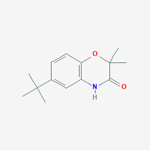 6-(tert-Butyl)-2,2-dimethyl-2H-benzo[b][1,4]oxazin-3(4H)-one