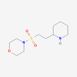 4-[[2-(2-Piperidinyl)ethyl]sulfonyl]-morpholine