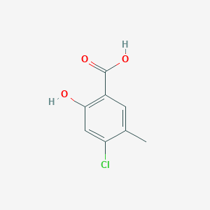 4-Chloro-2-hydroxy-5-methylbenzoic acid