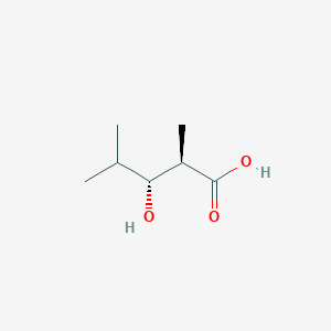 molecular formula C7H14O3 B11722702 (2R,3R)-3-hydroxy-2,4-dimethylpentanoic acid 