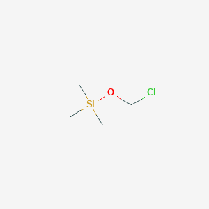 molecular formula C4H11ClOSi B11722721 (Chloromethoxy)trimethylsilane CAS No. 23586-77-8