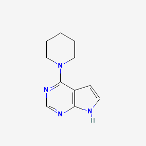 4-(piperidin-1-yl)-7H-pyrrolo[2,3-d]pyrimidine