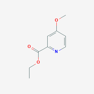 molecular formula C9H11NO3 B11722775 Ethyl 4-methoxypyridine-2-carboxylate 