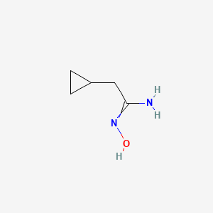 2-cyclopropyl-N'-hydroxyethanimidamide