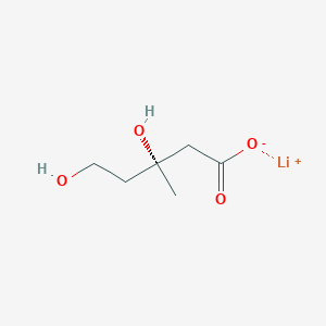 molecular formula C6H11LiO4 B11722819 Lithium (R)-3,5-dihydroxy-3-methylpentanoate CAS No. 1255502-07-8