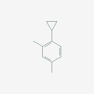 molecular formula C11H14 B11722823 1-Cyclopropyl-2,4-dimethylbenzene CAS No. 27546-47-0