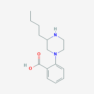 molecular formula C15H22N2O2 B11722834 1-(2-Carboxyphenyl)-3-n-butyl piperazine 