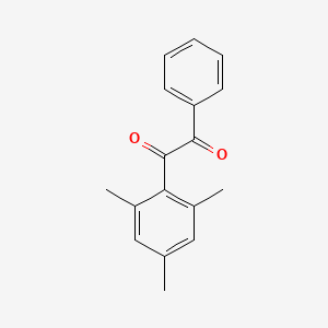 molecular formula C17H16O2 B11722889 1-Mesityl-2-phenylethane-1,2-dione 