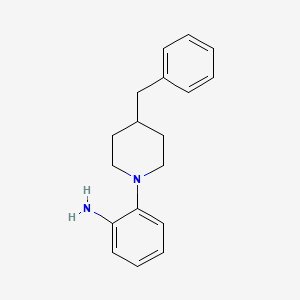 2-(4-Benzyl-1-piperidinyl)aniline