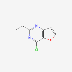 4-Chloro-2-ethylfuro[3,2-d]pyrimidine