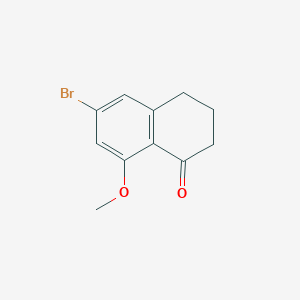 6-Bromo-8-methoxy-1,2,3,4-tetrahydronaphthalen-1-one