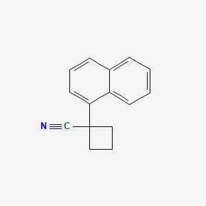 1-(1-Naphthyl)cyclobutanecarbonitrile