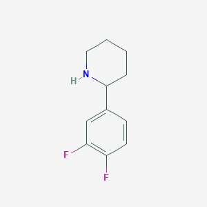 2-(3,4-Difluorophenyl)piperidine