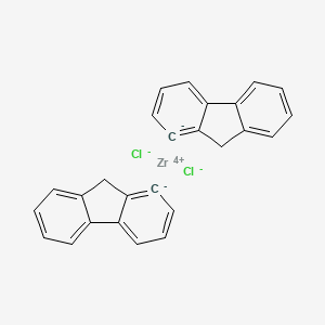 molecular formula C14H20N2O4S B1172301 Zirconium(4+) chloride 9H-fluoren-1-ide (1/2/2) CAS No. 12149-83-6