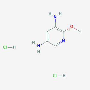 2-Methoxypyridine-3,5-diamine dihydrochloride