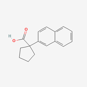 1-(2-Naphthyl)cyclopentanecarboxylic Acid