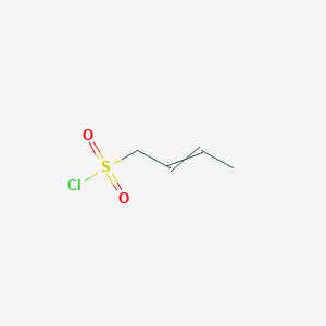 but-2-ene-1-sulfonyl chloride