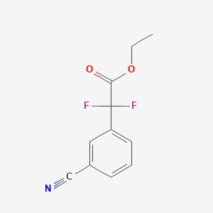 Ethyl 2-(3-cyanophenyl)-2,2-difluoroacetate