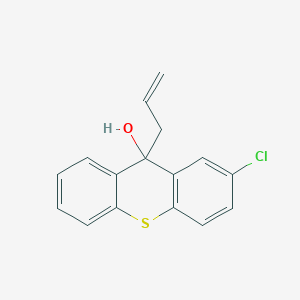 molecular formula C16H13ClOS B117231 9-烯丙基-2-氯噻吨-9-醇 CAS No. 33049-88-6