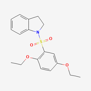 1-[(2,5-Diethoxyphenyl)sulfonyl]indoline