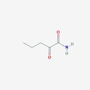 molecular formula C5H9NO2 B11723222 2-Oxopentanamide 