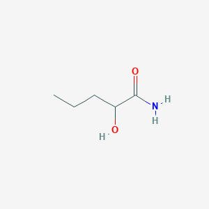 molecular formula C5H11NO2 B11723314 2-Hydroxypentanamide 