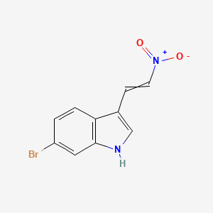 6-bromo-3-(2-nitroethenyl)-1H-indole