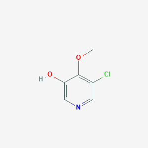 molecular formula C6H6ClNO2 B11723385 5-Chloro-4-methoxypyridin-3-ol 