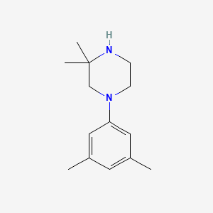 1-(3,5-Dimethylphenyl)-3,3-dimethylpiperazine