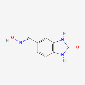 5-(N-hydroxy-C-methylcarbonimidoyl)-1,3-dihydrobenzimidazol-2-one