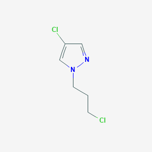 4-chloro-1-(3-chloropropyl)-1H-pyrazole