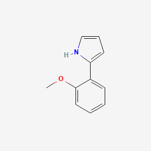 molecular formula C11H11NO B11723530 2-(2-methoxyphenyl)-1H-pyrrole 