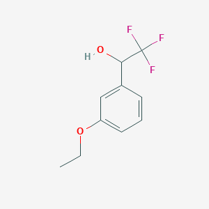 1-(3-Ethoxyphenyl)-2,2,2-trifluoroethan-1-OL