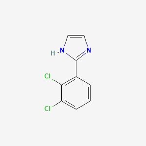 molecular formula C9H6Cl2N2 B11723587 2-(2,3-Dichlorophenyl)imidazole 