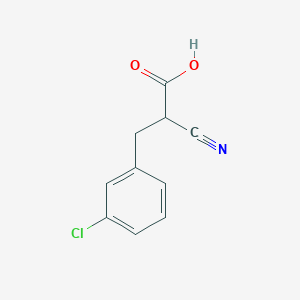 3-(3-Chlorophenyl)-2-cyanopropionic Acid