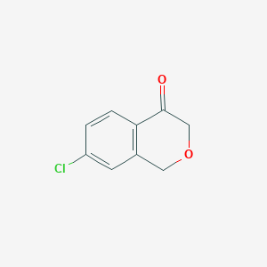 molecular formula C9H7ClO2 B11723800 7-Chloroisochroman-4-one 