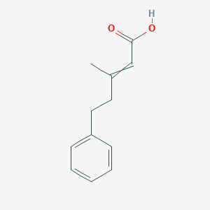 3-methyl-5-phenylpent-2-enoic acid