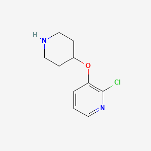 2-Chloro-3-pyridinyl 4-piperidinyl ether