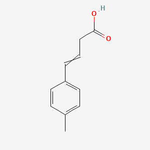 molecular formula C11H12O2 B11723941 4-(4-methylphenyl)but-3-enoic acid 