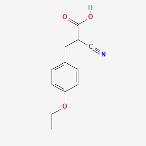 2-Cyano-3-(4-ethoxyphenyl)propionic Acid