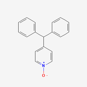 molecular formula C18H15NO B11724102 4-Benzhydryl-pyridine 1-oxide 