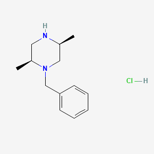 (2S,5S)-1-benzyl-2,5-dimethylpiperazine hydrochloride